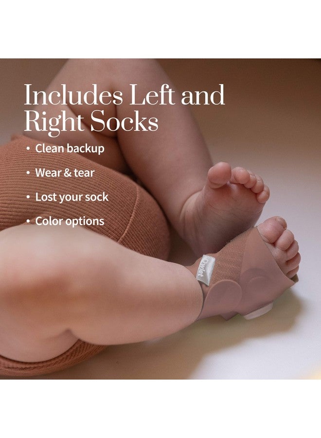 Accessory Fabric Sock For Dream Sock Baby Monitor Fits Babies 0 To 18 Months Dusty Rose (Sensor And Base Station Not Included)