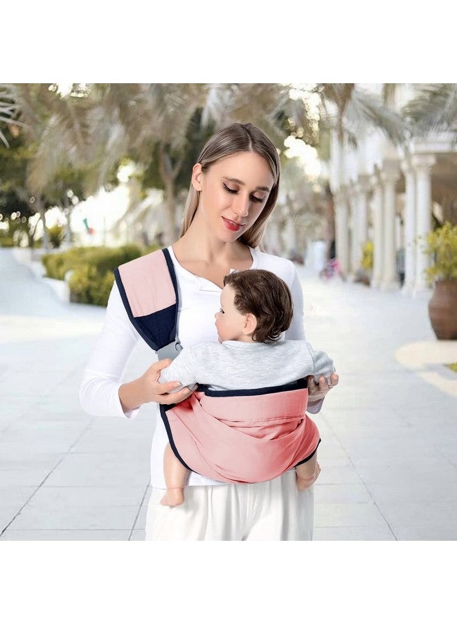 Baby Sling Carrier One Shoulder Carrier For Toddler Lightweight Baby Carrier Sling Newborn To Toddler Baby Hip Carrier For Toddler Carrier Sling For Infant Carrying 7 45 Lbs Pink