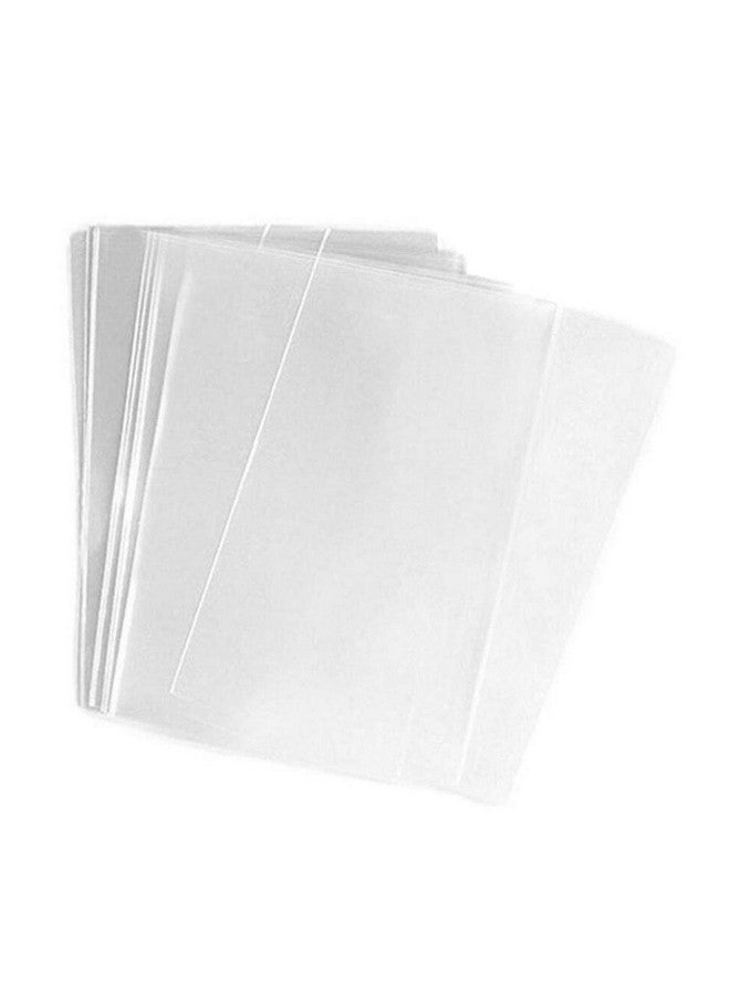 100Pcs 5X7Inch (1.2Mil) Clear Flat Cello/Cellophane Sealable Treat Bag Pp Plastic Packing Bags For Gift Wrap Party Wedding Favors Bakery Cookies Candies Dessert Supplies