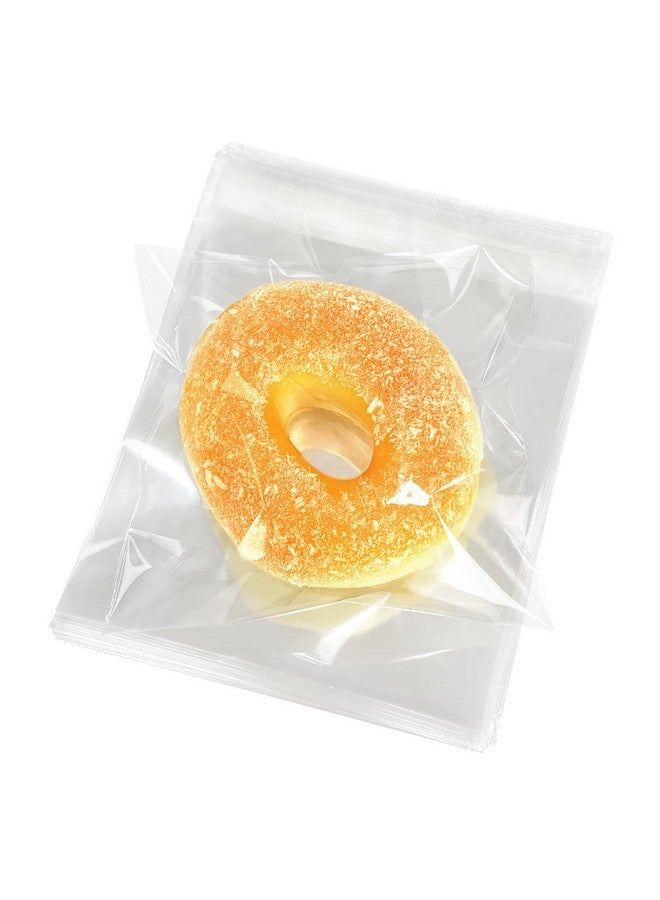 Cookie Bags For Gift Giving Self Sealing Cellophane Bags 5X5 Inches Clear Resealable Cellophane Bags Self Adhesive Individual Cookie Bags For Packaging 200Pieces