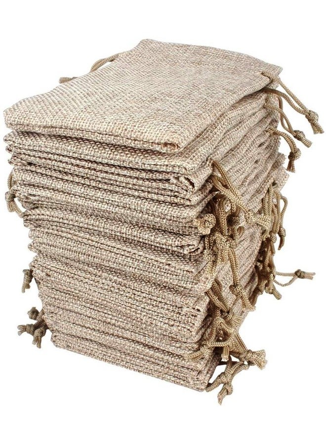 30 Pack Burlap Bags With Drawstring Gift Bags Jewelry Pouches Sacks For Wedding Party And Diy Craft 5.5 X 4 Inches Presents Festivals