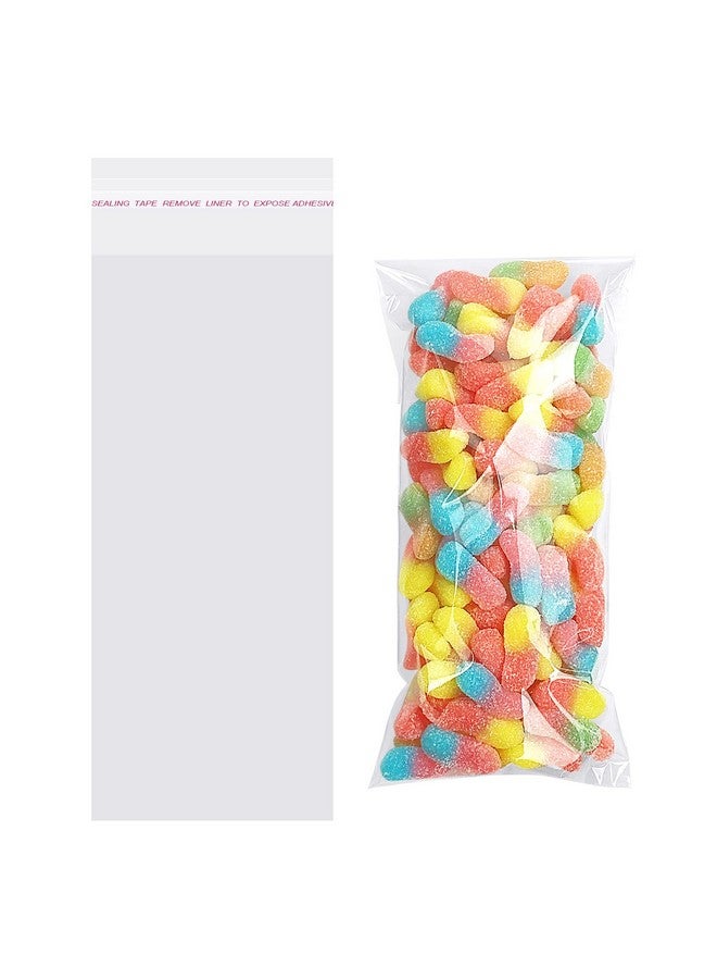 Self Sealing Cellophane Bags Self Adhesive 3X7 Inches Clear Resealable Cellophane Bags 200Pieces