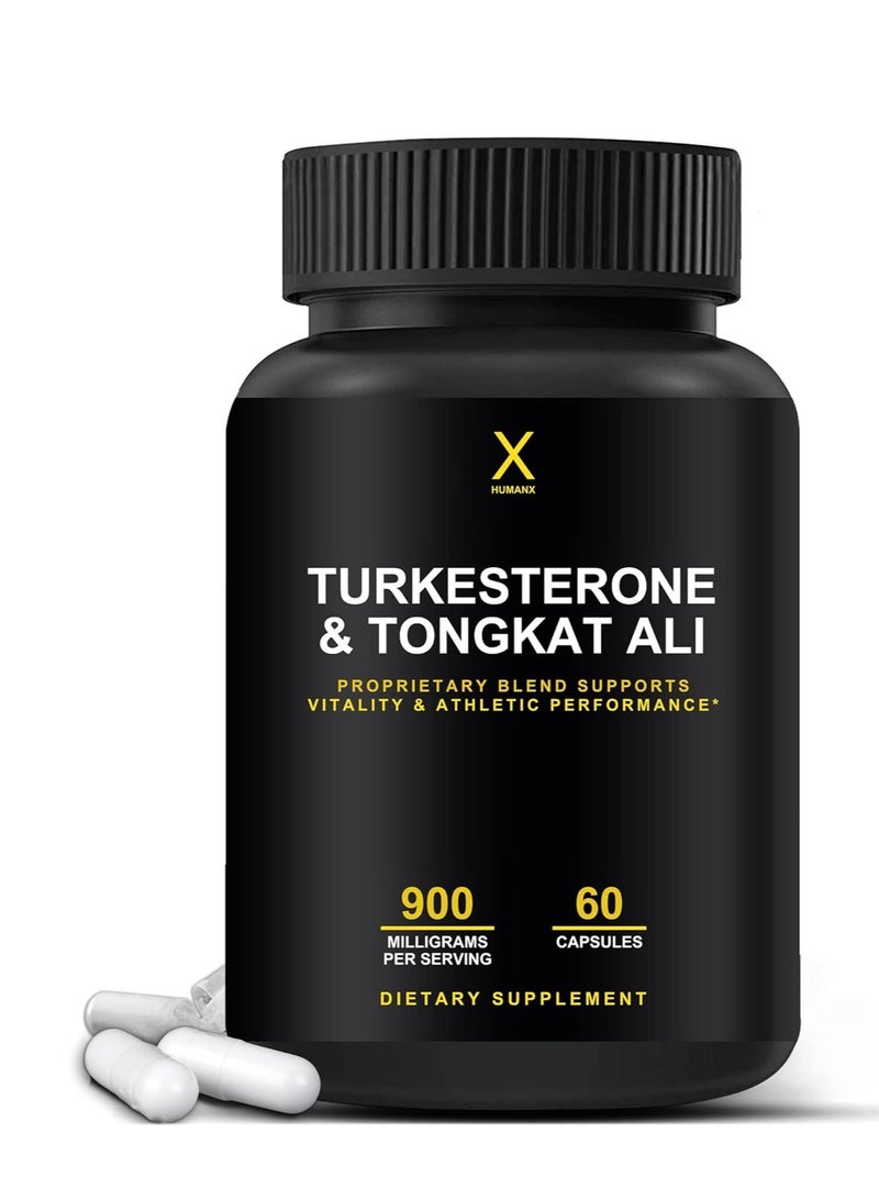 Humanx Turkesterone & Tongkat Ali 900Mg 60 Caps