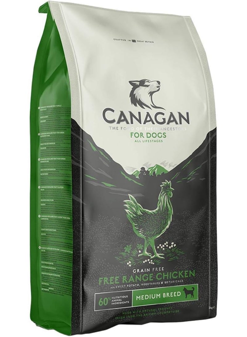 Canagan Free Range Chicken for Dogs Dry Food 12kg