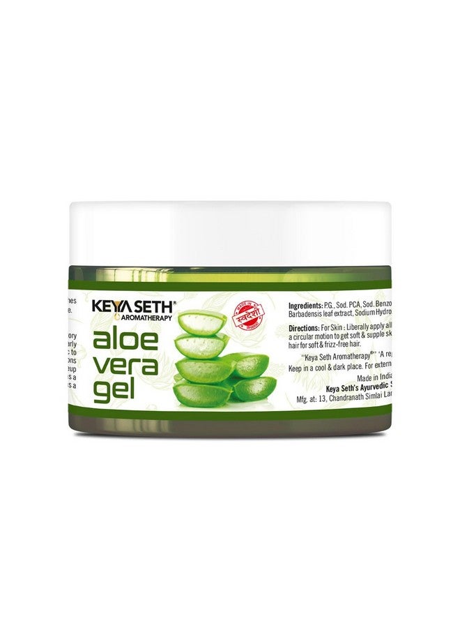 Keya Seth Aromatherapy Aloe Vera Gel Moisturizer With Vitamin A, B & C Repairing, Soothing Glowing Skin (Aloevera_Gel_160)