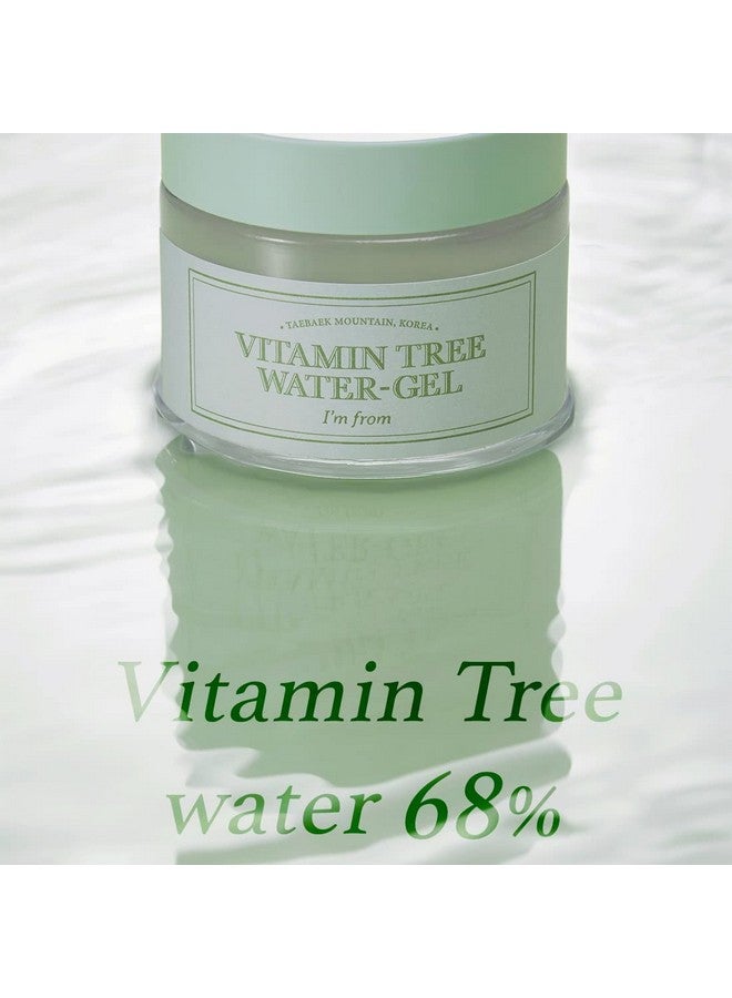 M] Vitamin Tree Water Gel 75G Vitamin C B3 Vitamin Water 68% Niacinamide Cool Sensation Moistuizing Organic Moisturizer