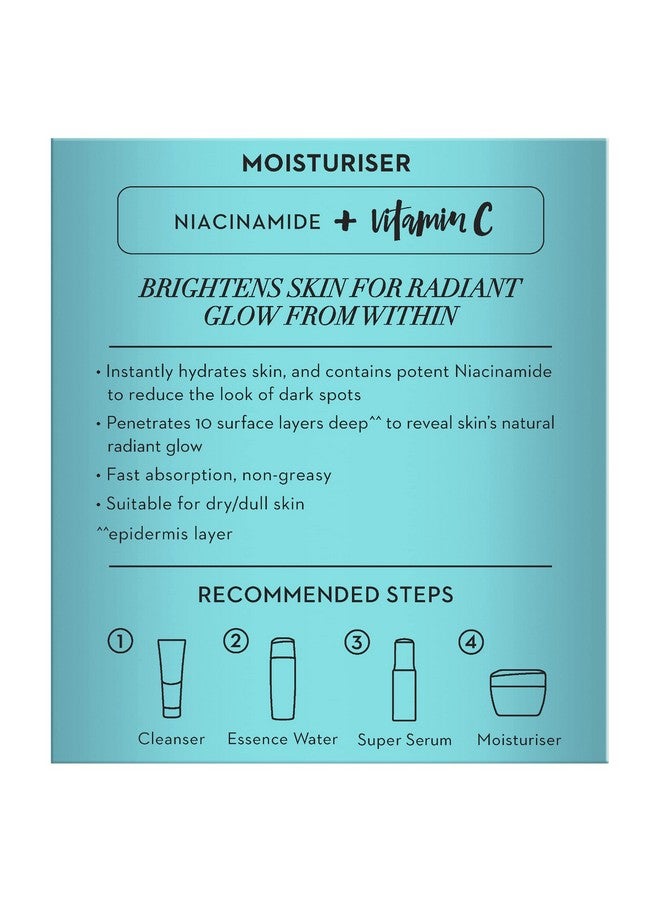 Vitamin C Face Cream With Niacinamide L Even Glow & Smooth Texture L Normal, Oily, Dry & Combination Skin L Parabens & Sulphate-Free L 50G