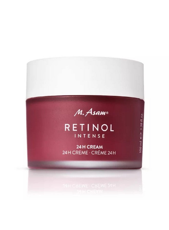 Retinol Intense 24H Cream - Nourishing Face Cream For Effective Wrinkle Smoothing & Against Signs Of Aging With Retinol, Hyaluronic Acid & Shea Butter, Vegan Anti-Aging Facial Care, 3.38 Fl Oz