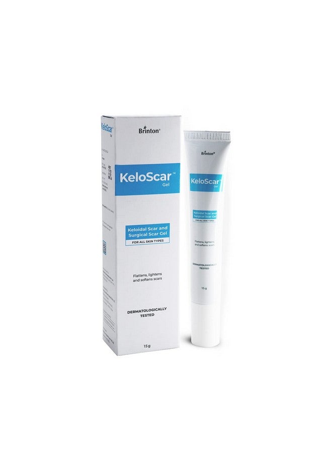 Keloscar Gel | Surgical Scar Gel For All Skin Types Stimulates Skin Regeneration (15 G) X Pack Of 2