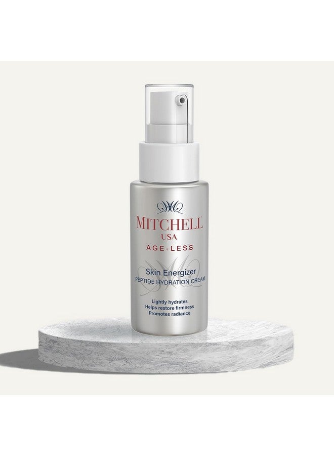 Skin Energizer Peptide Moisturizer Cream Cell Renewal & Repair,Hydrating & Moisturizing Dry Skin & Reduces Wrinkles Lotus Seed Extracts,Pumpkin Seed Extracts,Unisex All Skin Type,30Ml