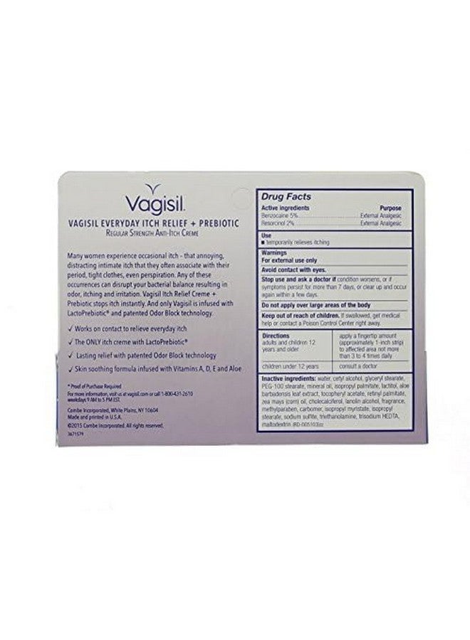 Vagisil Anti-Itch Crème Maximum Strength 1 Ounce