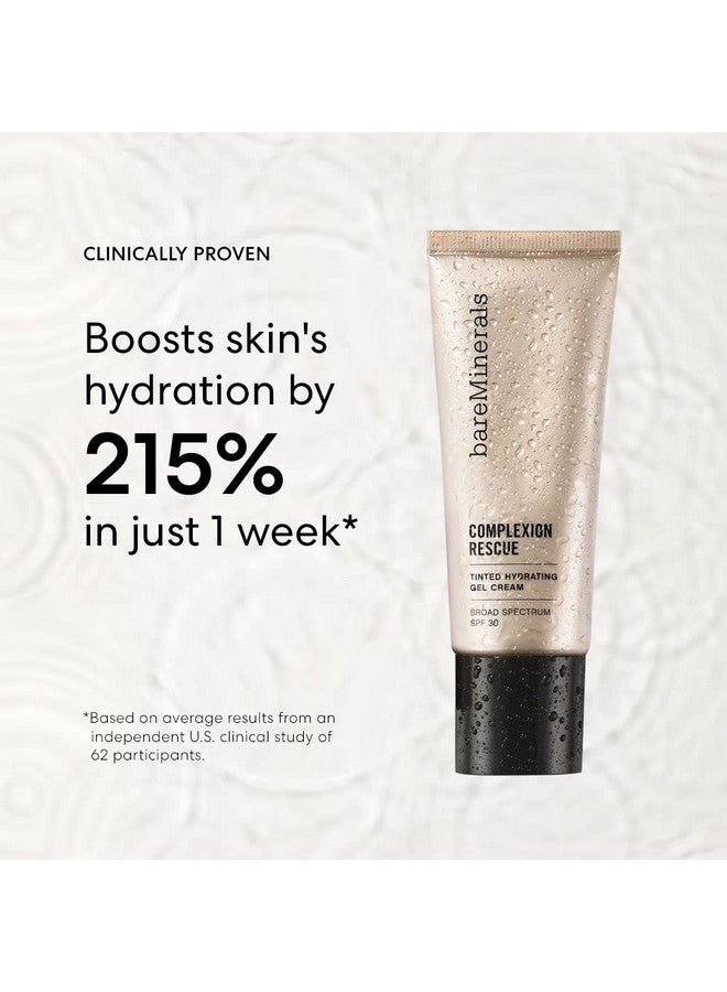 Complexion Rescue Tinted Moisturizer For Face With Spf 30 + Hyaluronic Acid, Hydrating Tinted Mineral Sunscreen For Face, Skin Tint, Vegan
