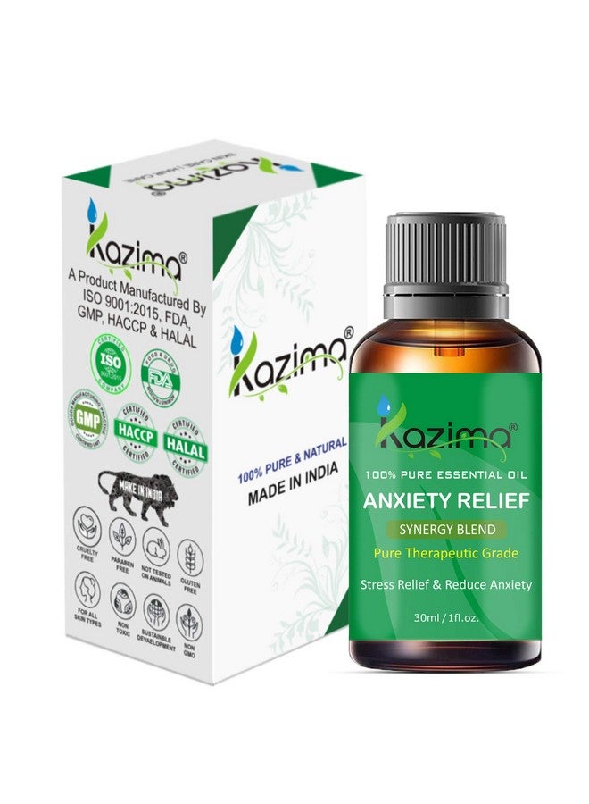 Anxiety Relief Blend Essential Oil (30Ml) Pure Therapeutic Grade