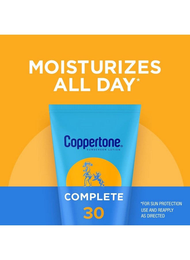 Complete Spf 30 Sunscreen Lotion Lightweight Moisturizing Sunscreen Water Resistant Body Sunscreen Spf 30 7 Fl Oz Tube