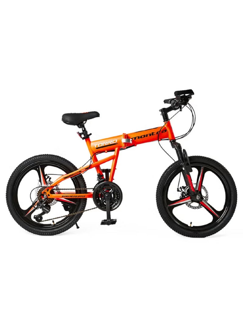 Montra Torro Durable Road Disc Folding Bike 20 Inch