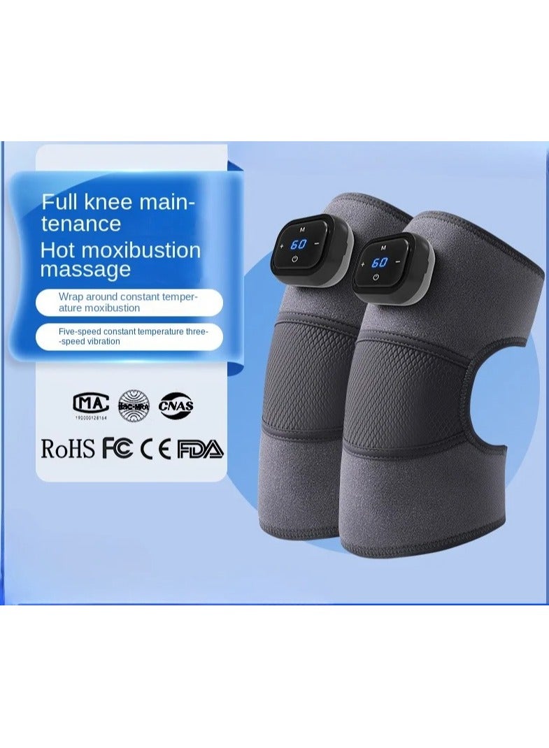 Self-Heating Knee Pads with Warm Compress, Ideal for Cold Leg Joint Therapy, Designed for Middle-Aged and Elderly People, Enhances Comfort and Eases Joint Pain