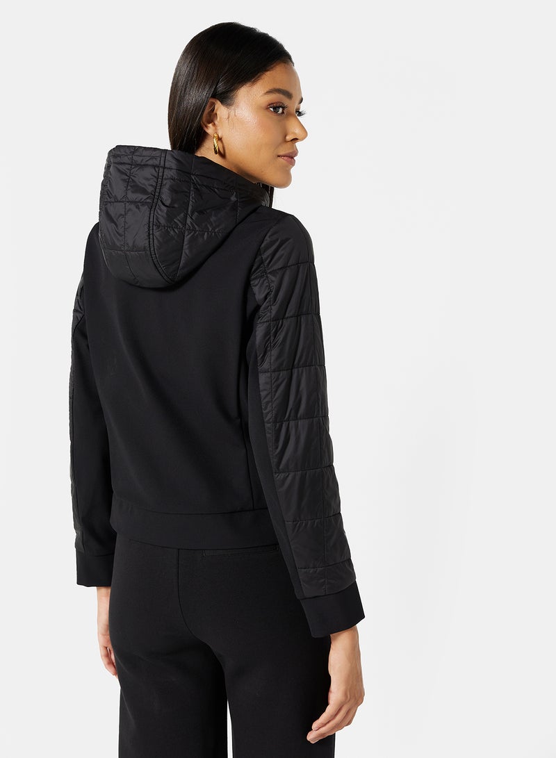 Hooded Jacket Black