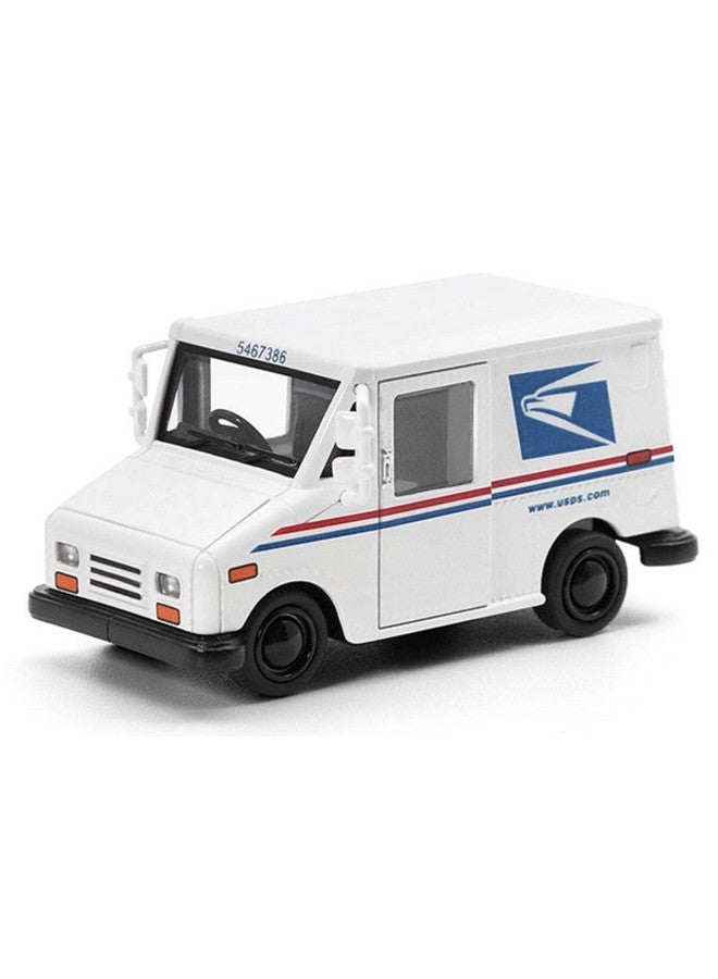 Kinsmart Die Cast 2.5 Inch United States Postal Service Truck Usps Grumman Llv 1:72 Scale