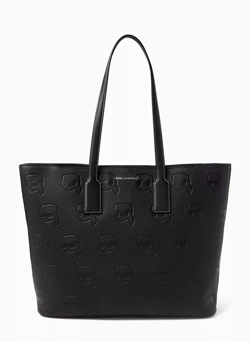 Karl Lagerfeld K/Ikonik leather tote bag