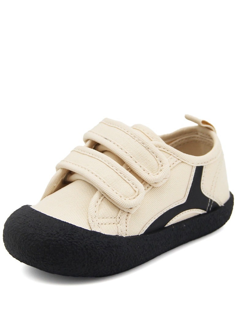 Children's Canvas Shoes With Soft Soles For One Foot Kick