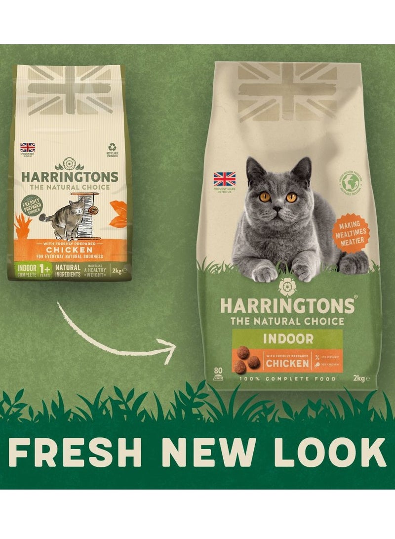 Harringtons Complete Indoor Chicken Dry Cat Food 2kg