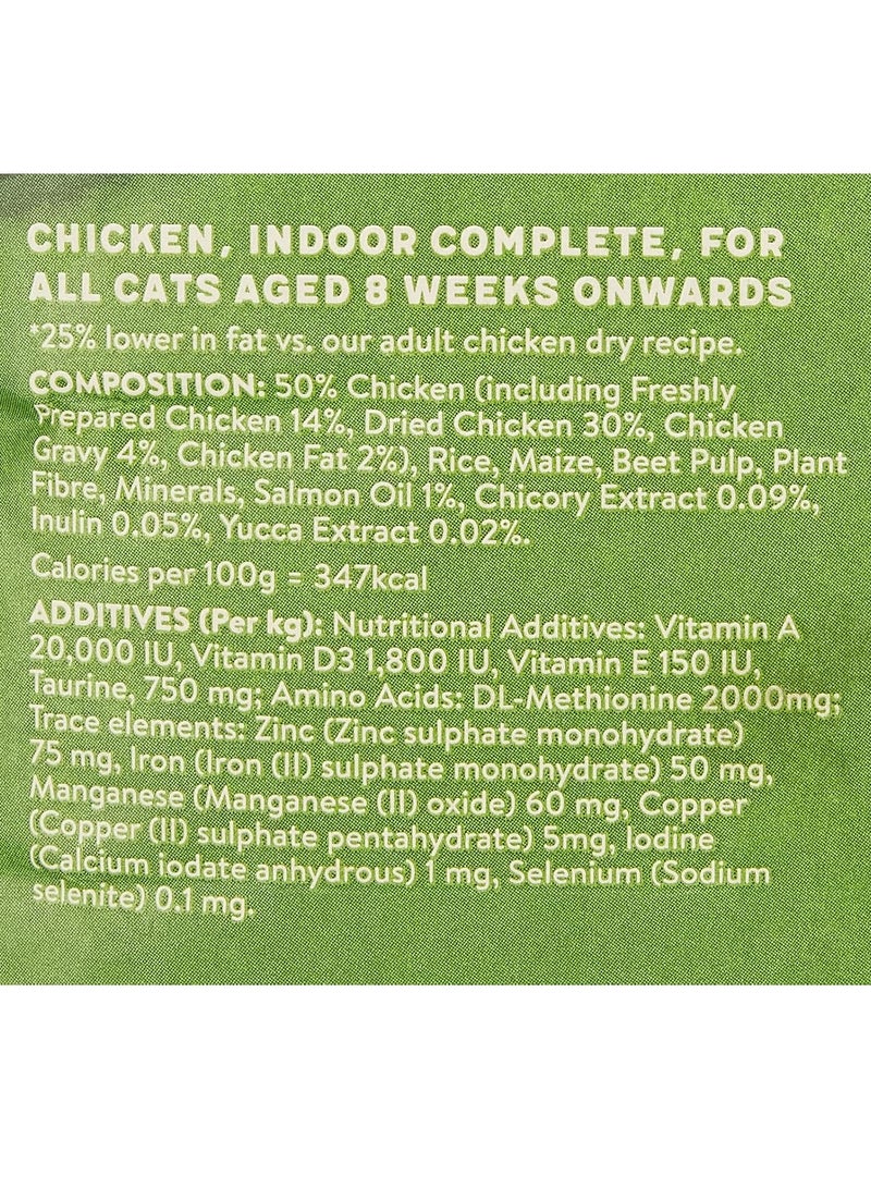 Harringtons Complete Indoor Chicken Dry Cat Food 2kg