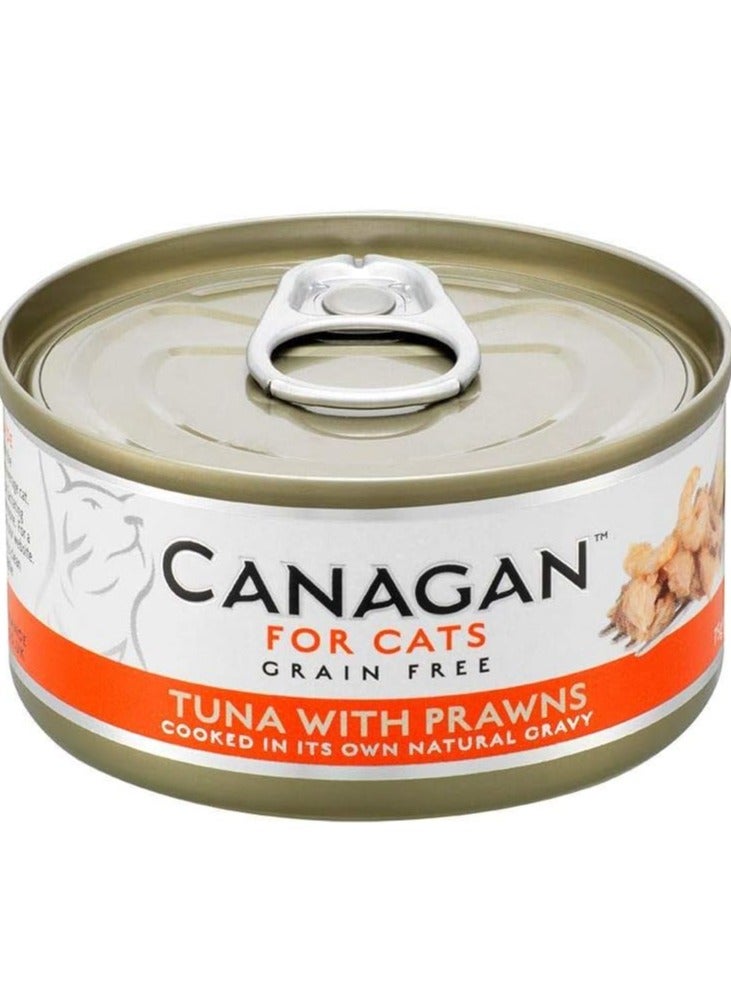 Canagan Tuna with Crab Wet Cat Food 75g Tin 12 pieces per pack