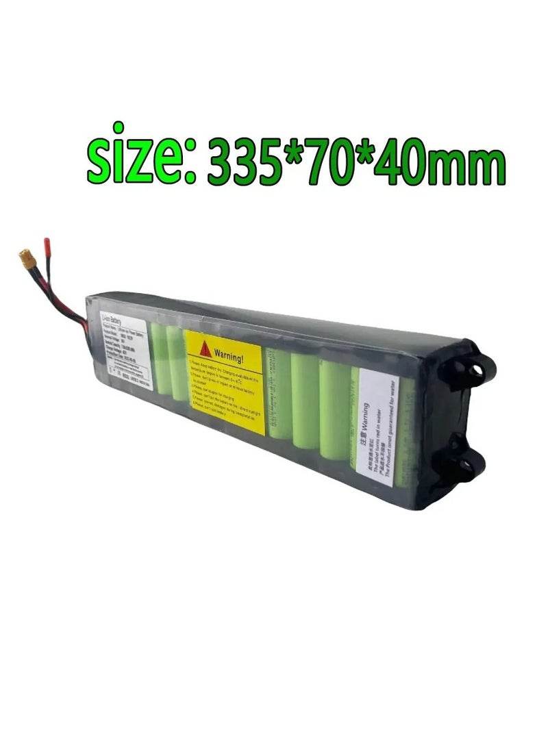 Battery Pack E Scooter 36V 6Ah 7.8Ah 8.7Ah 9Ah 10Ah Hidden Lithium Battery Pack with Built in BMS