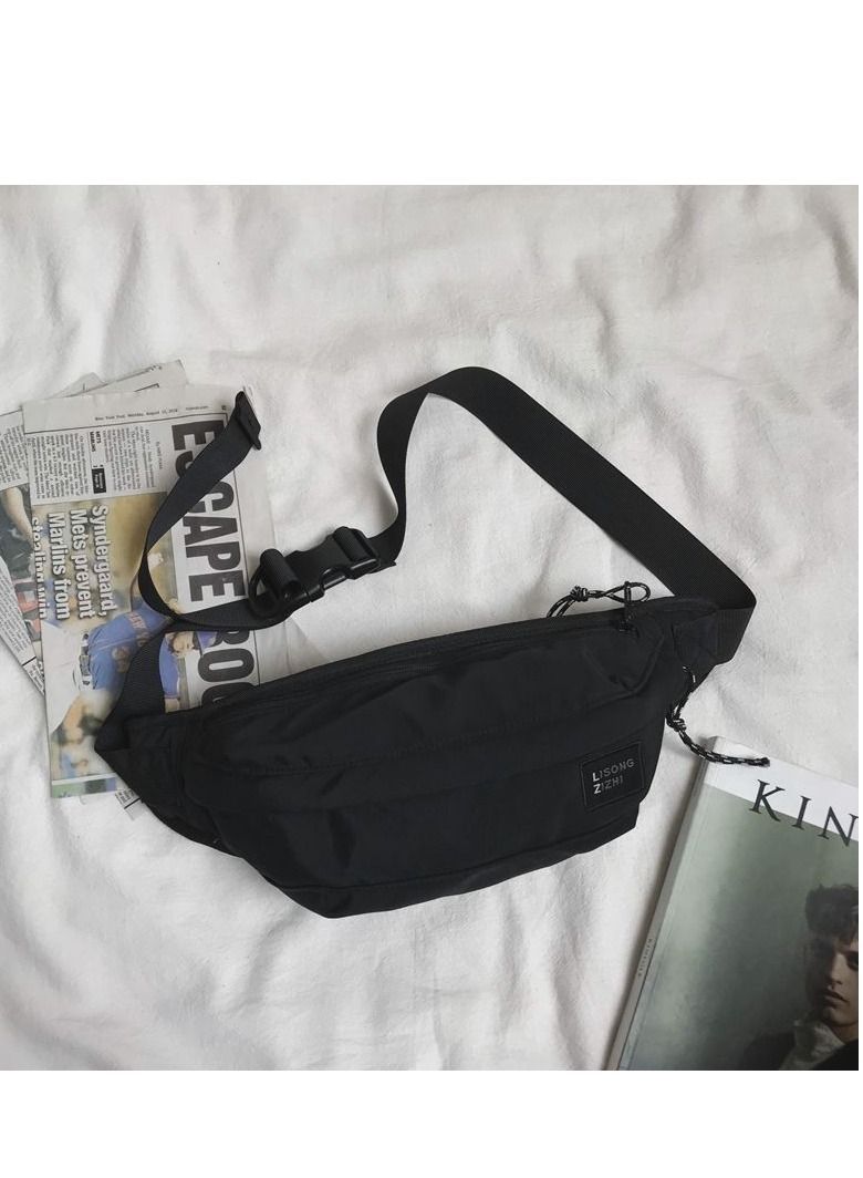 Waterproof nylon crossbody bag for men