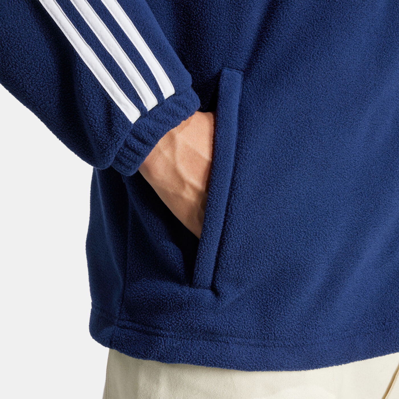 Men's Adicolor 3-Stripes Teddy Fleece Hoodie