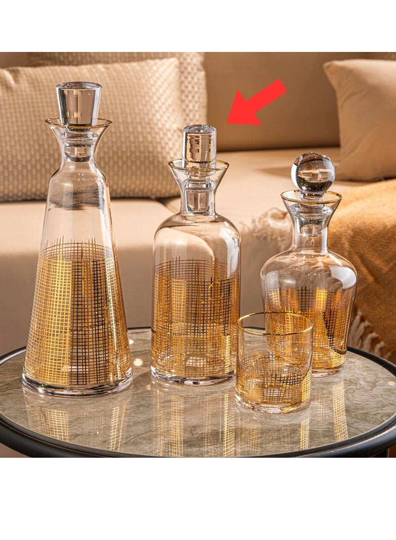 Elegant Glass Accessory Medium Sized Bottle