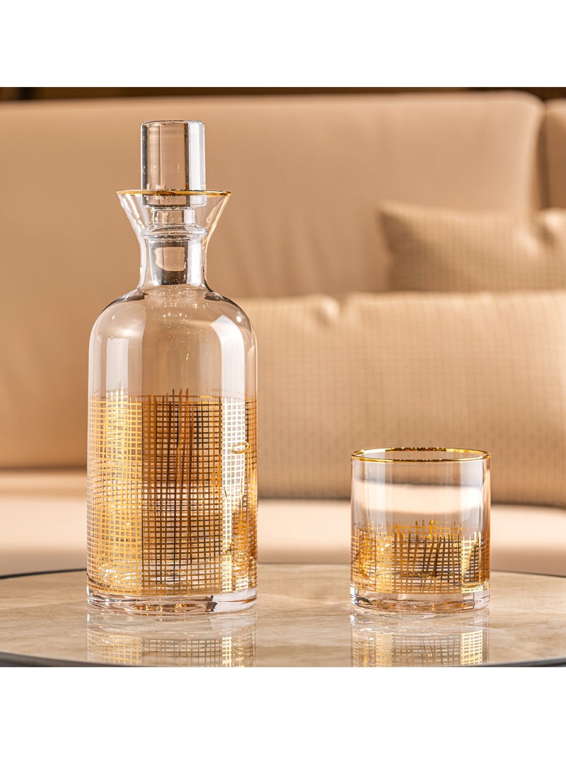 Elegant Glass Accessory Medium Sized Bottle