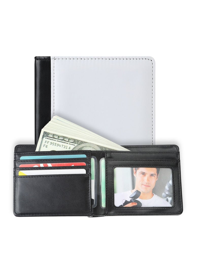 Long Slim Patchwork Men's Wallet