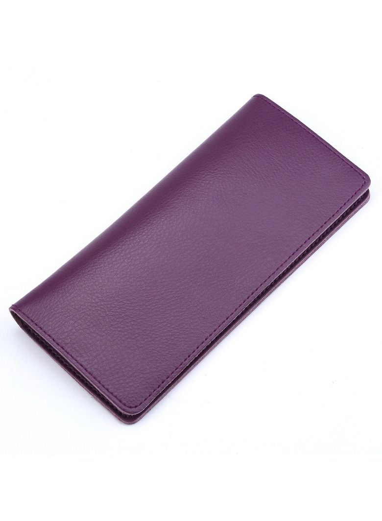 Long Slim Patchwork Men's Wallet