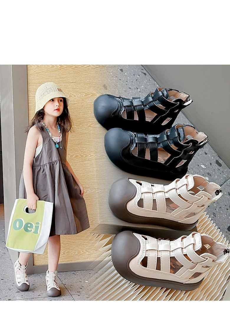 Fashionable And Trendy Casual Shoes, Beach Shoes, Summer New Items, Student Solid Color, Comfortable Korean Version, British Version