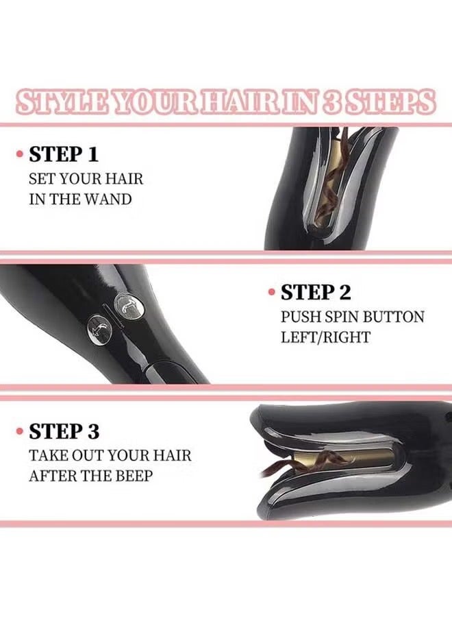 Hair Curler Automatic Professional Rotating Curling