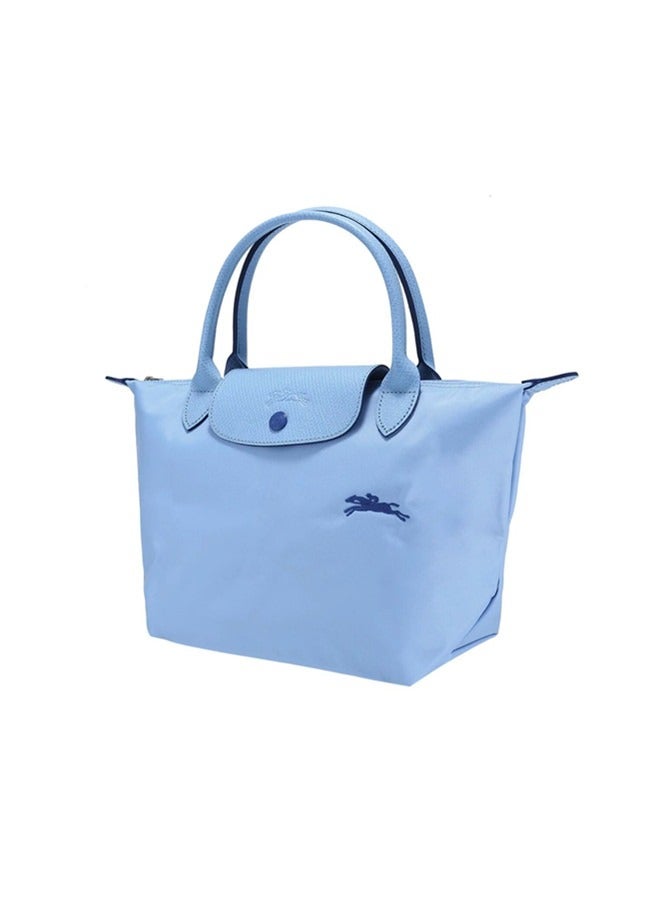 Champ PLIAGE GREEN series women's classic fashion Multi functional Medium travel bag dumpling bag handbag shopping bag long handle shoulder bag sky blue