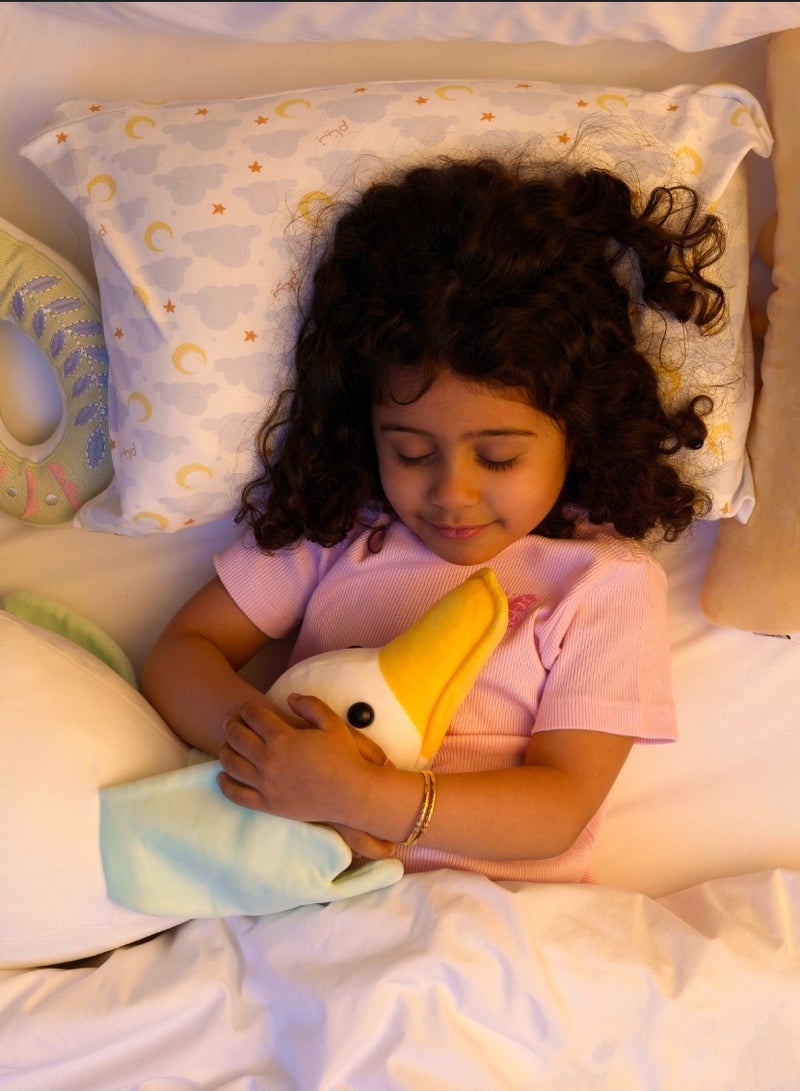 2 pieces Neyam Kids Pillow Made Of Adjustable Memory Foam Comes With Waterproof Pillow Case