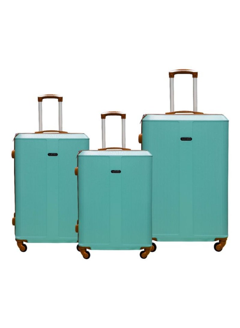 Feah Solo Abs 3 Piece Luggage Set For Every Journey