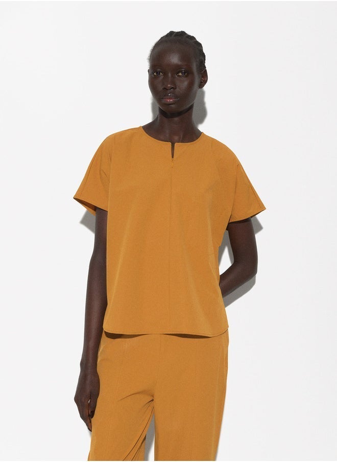 Top With Zip Closure