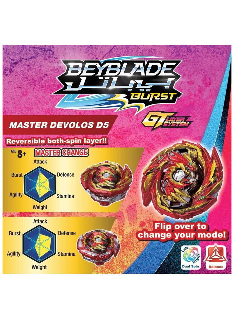 BeyBlade Master Devolos D5