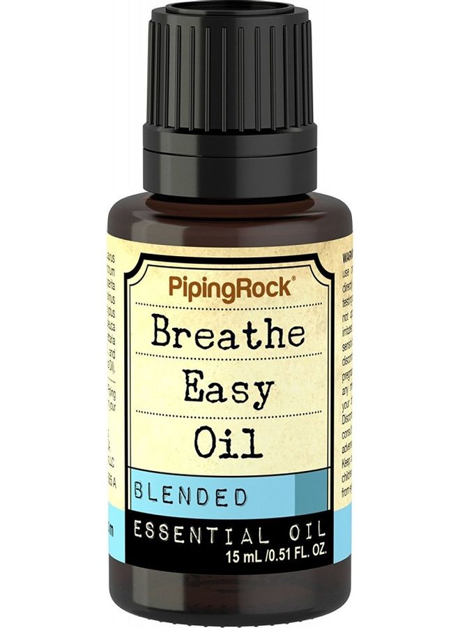 Breathe Easy Blended Essential Oil Multicolour 15ml