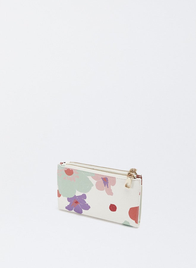 Floral Print Purse