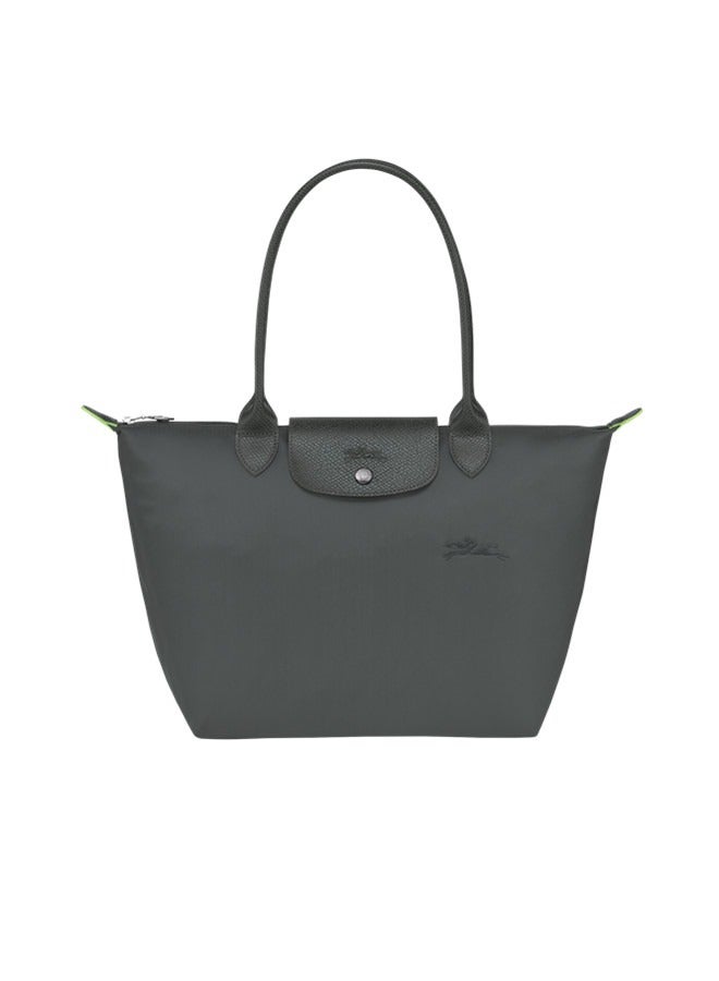 Champ LE PLIAGE GREEN series women's classic fashion Multi functional Medium travel bag dumpling bag handbag shopping bag long handle shoulder bag Graphite grey