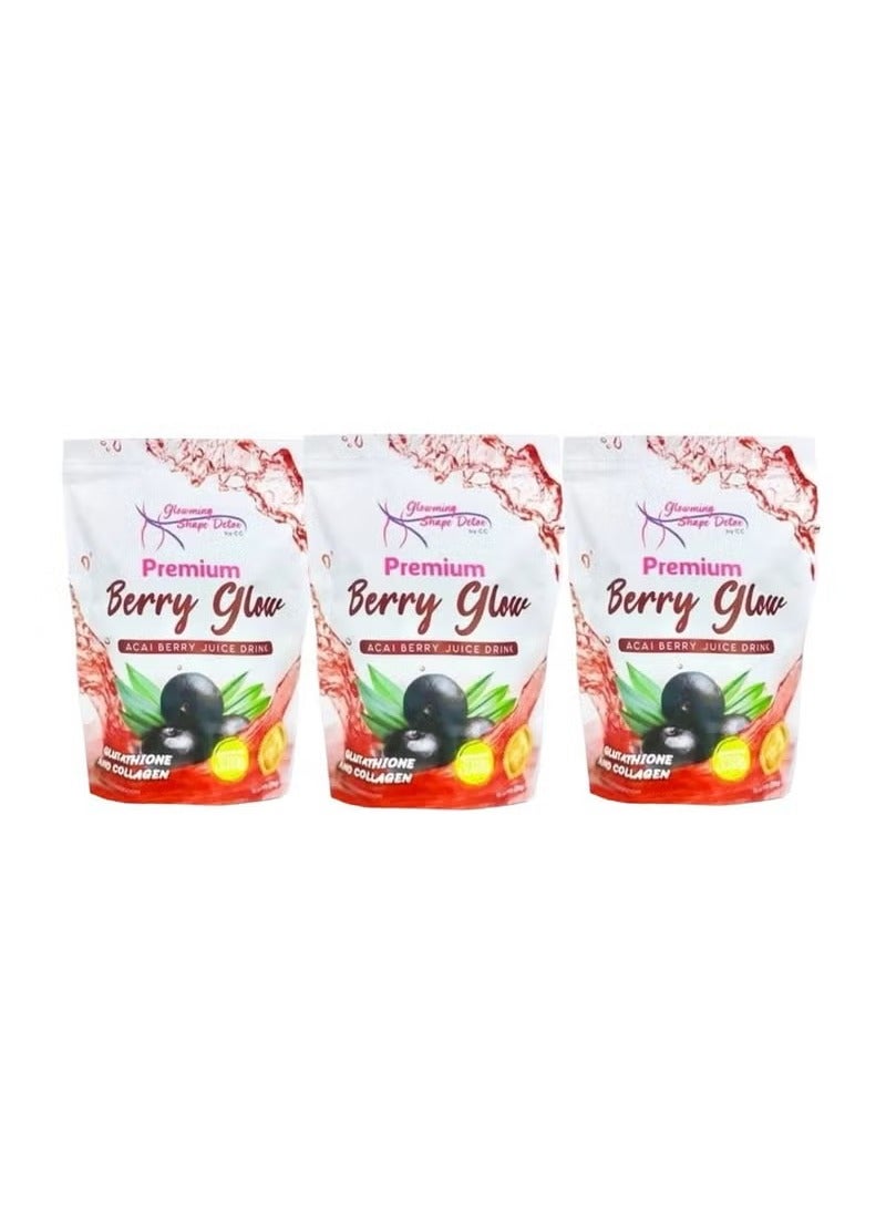 Premium berry glow pack of 3