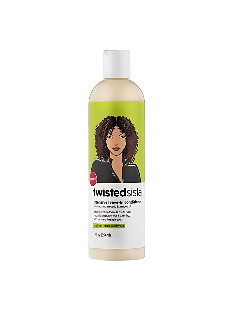 Intensive Leave-in Conditioner hydrates + detangles + blocks frizz 12oz