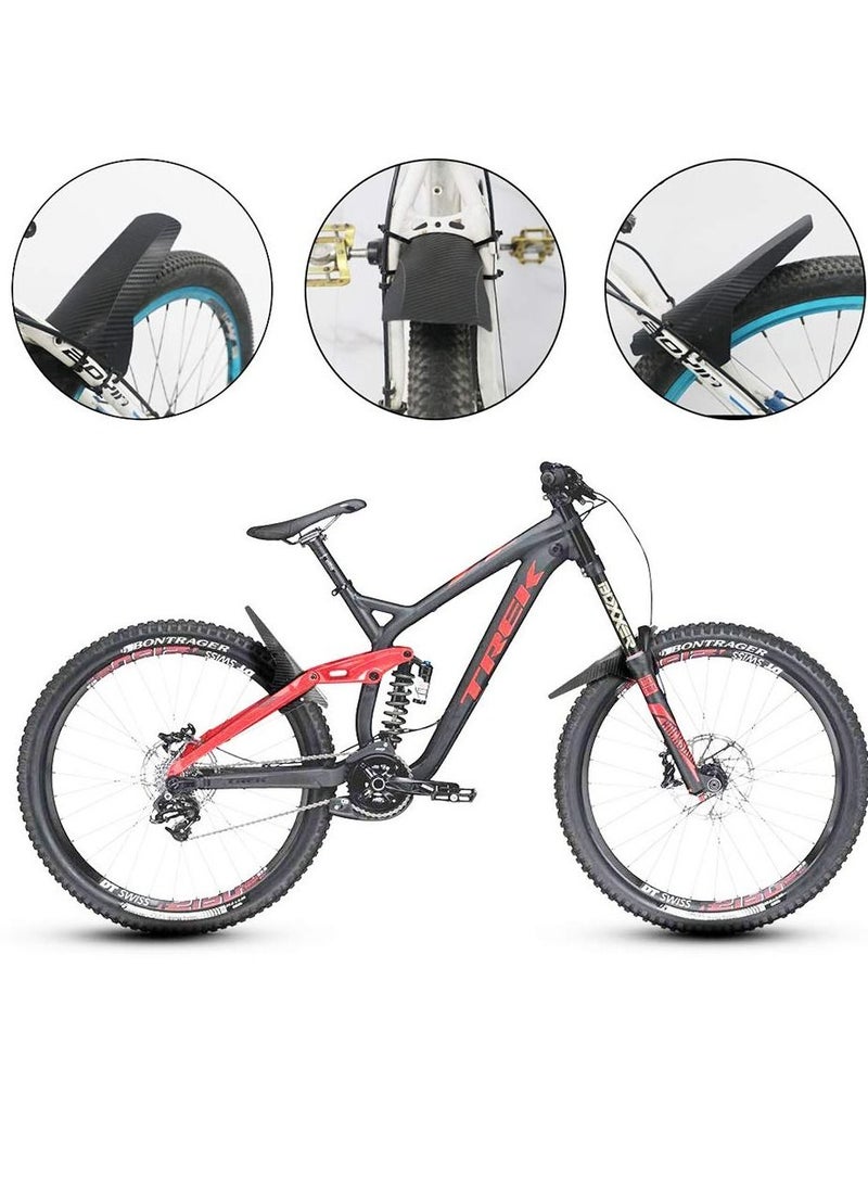 1 Pair Universal Front and Rear Bicycle  Mud Guards, Mountain Bicycle Mud Guards Fits 20