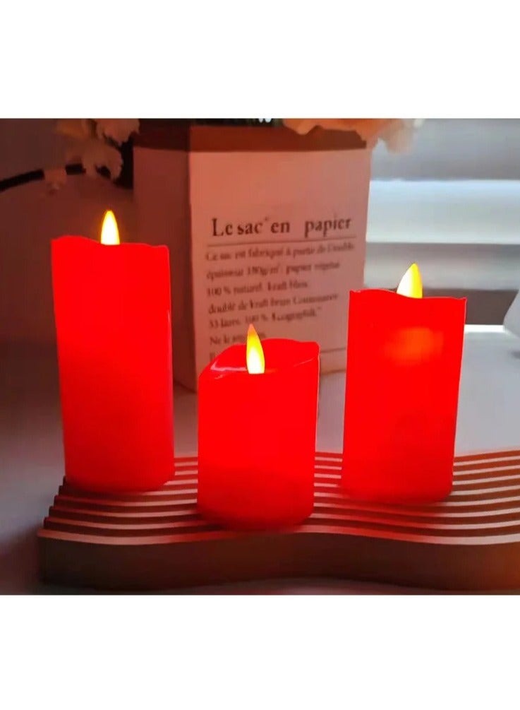 LED Flameless Candle Lights Battery Operated For Weddings Birthdays Holidays And Indoor Or Outdoor Decor