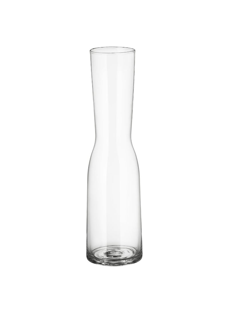 Tall Clear Glass Vase Elegant Decorative Piece for Large Floral Arrangements and Home Decor 45 cm