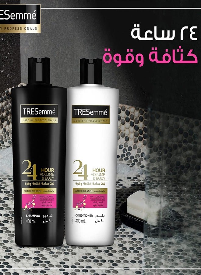 Shampoo-Conditioner 24 Hour Volume  400+400ml